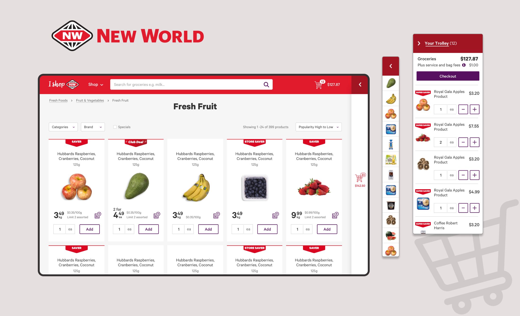 New World ‘sneak peek’ trolley project